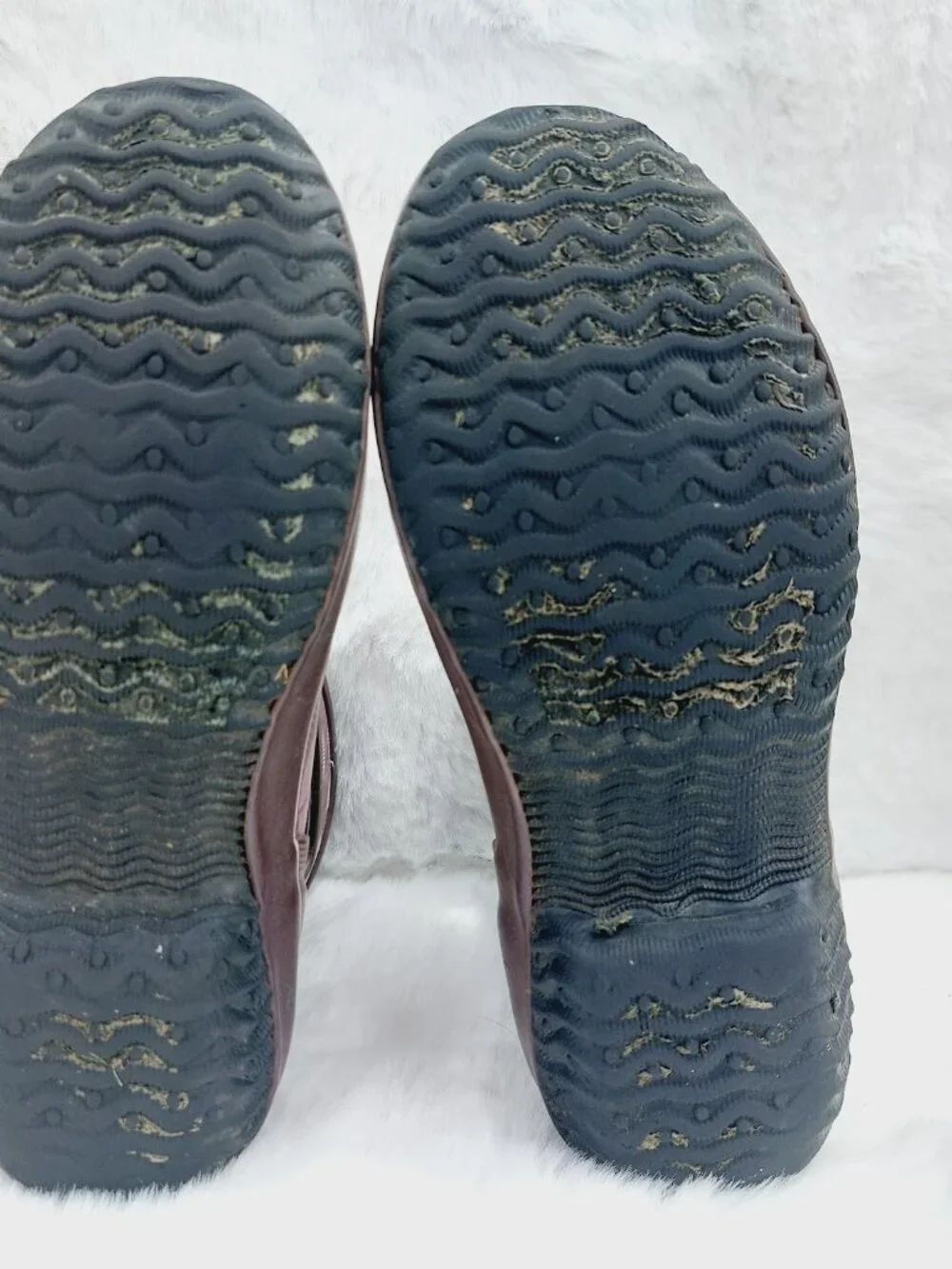 Bogs Women's Coral Patch Leaf Handle Rubber Pull-On Ankle Rain Boots Size 8